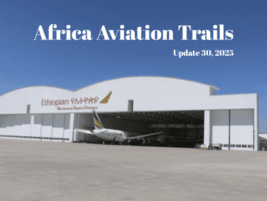 Africa Weekly Aviation Trails: Week 30, 2025.