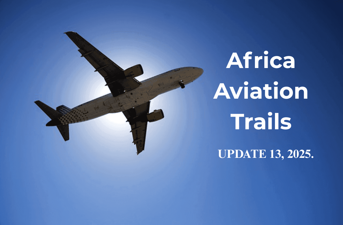 Africa Weekly Aviation Trails: Week 13, 2025.