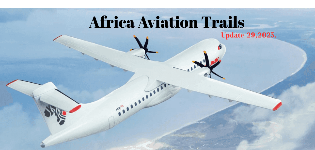 Africa Weekly Aviation Trails: Week 29, 2025.
